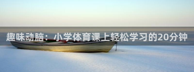 趣味动脑：小学体育课上轻松学习的20分钟