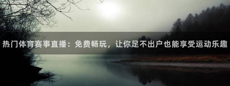 热门体育赛事直播：免费畅玩，让你足不出户也能享受运动乐趣