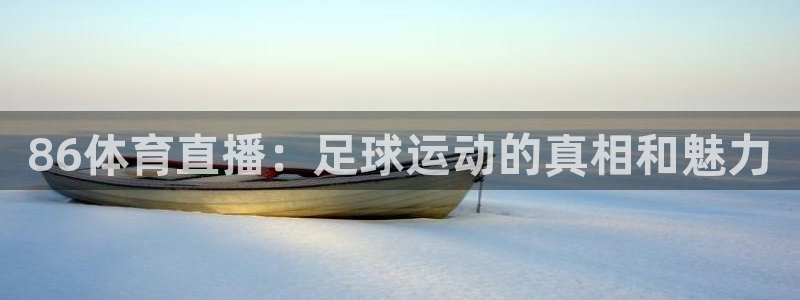 86体育直播：足球运动的真相和魅力