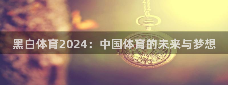 黑白体育2024：中国体育的未来与梦想