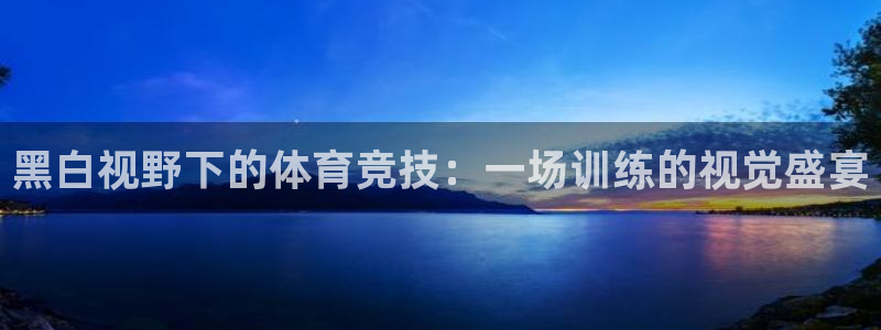 黑白视野下的体育竞技：一场训练的视觉盛宴